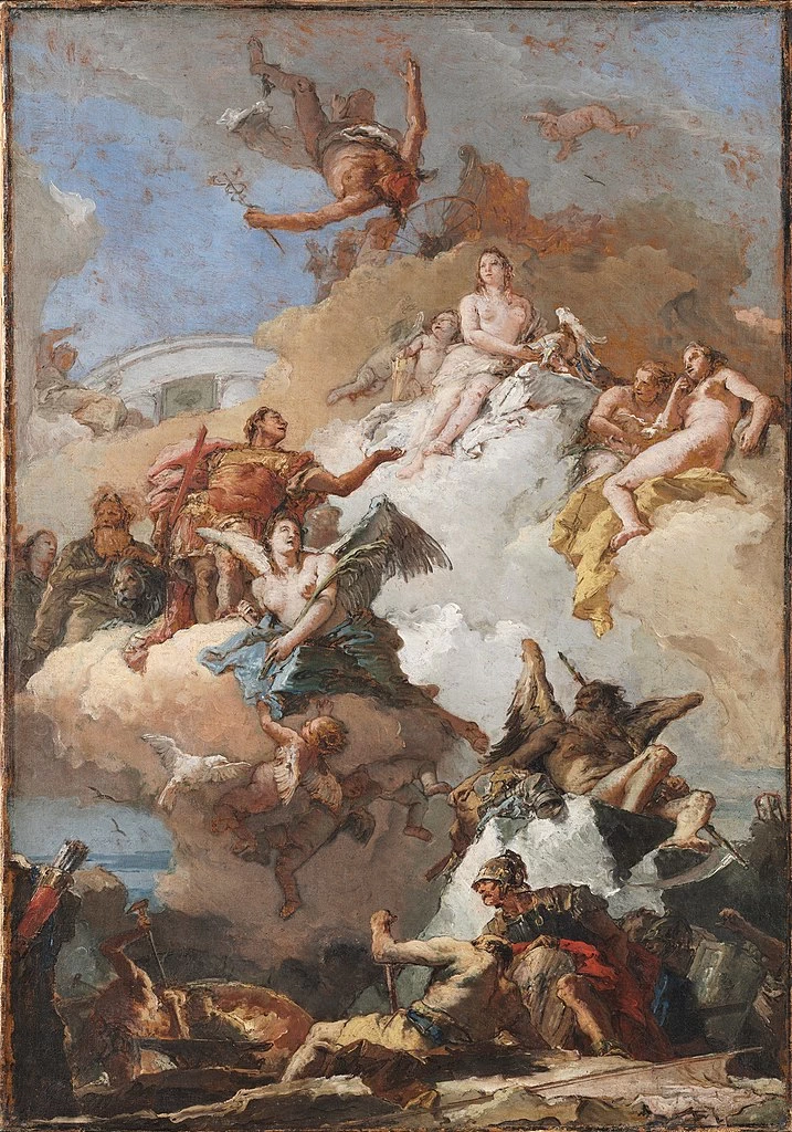 L'apoteosi di Enea - Fogg Art Museum, Cambridge